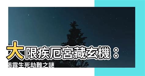 一氣生死訣|兄弟宮是疾厄宮的氣數位：看身體健康的另一個重要線索－紫微分。